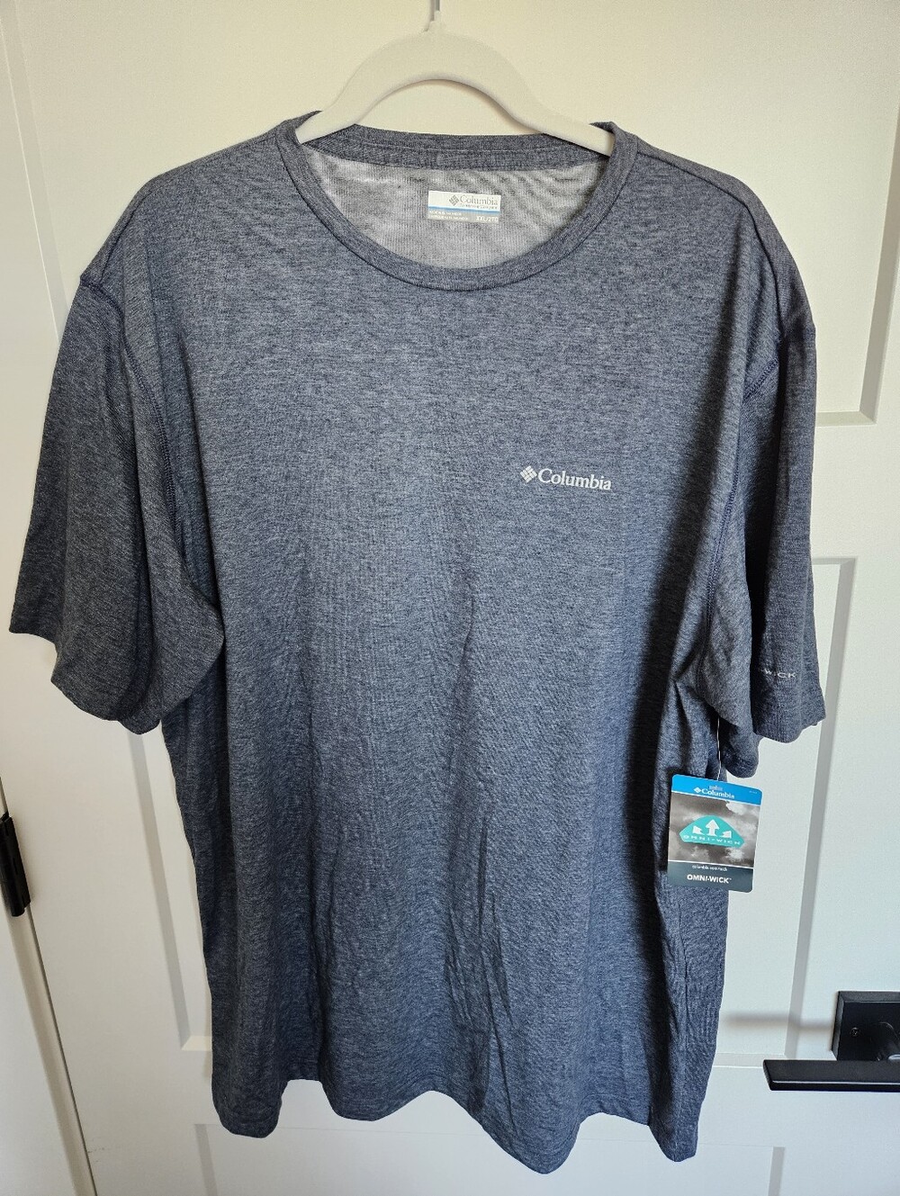 NWT Columbia Sportswear Thistledown Park Crew XXL Dark Grey